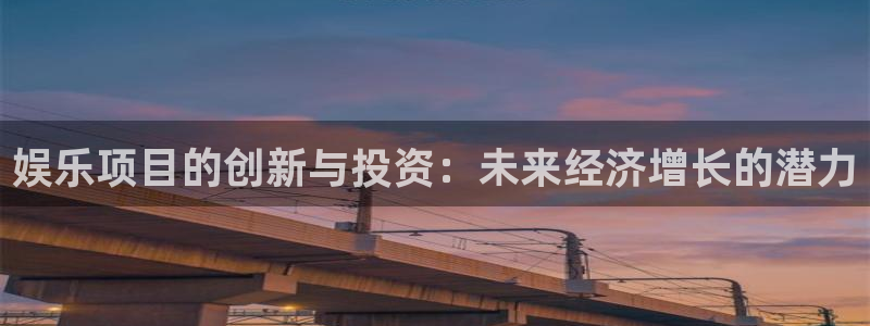 银河官网证券：娱乐项目的创新与投资：未来经济增长的潜力