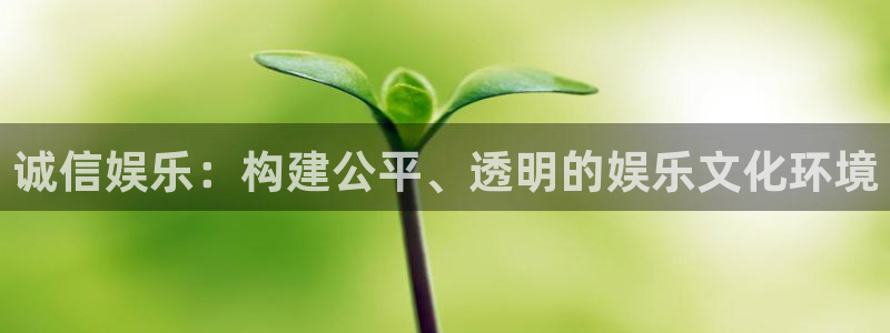 银河官网电话：诚信娱乐：构建公平、透明的娱乐文化环境